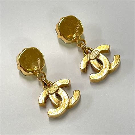 chanel earings fake padova|Chanel earrings genuine.